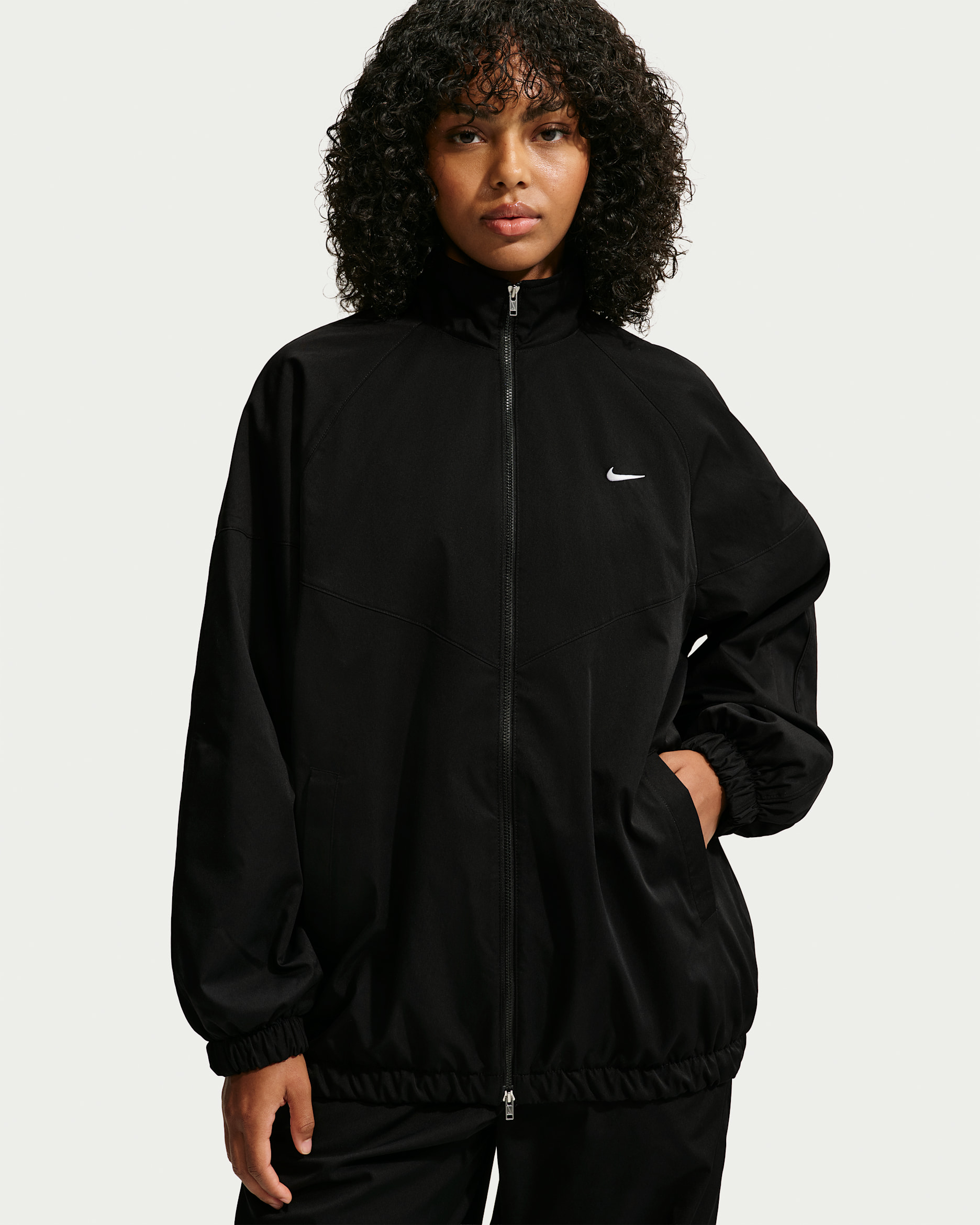 トップス neith. Angled Shape Track Jacket(Black) Nike Sportswear Women's Oversized Track Jacket. Nike.com